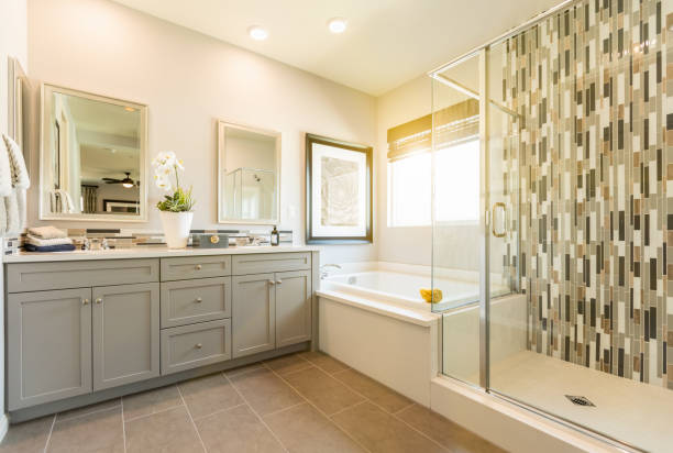 Beautiful Custom Master Bathroom Remodeling, Construction, Kitchen Remodeling, Roofing, Home Addition, Siding, Exterior